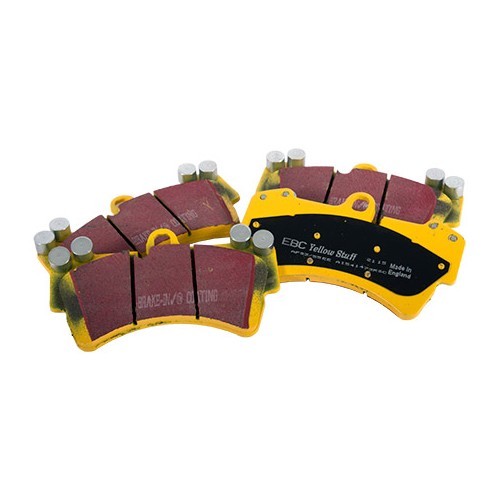  EBC Yellowstuff front brake pads for Porsche Cayenne 955 (2003-2006) - red or silver callipers - 18 inches disc - RS11846 