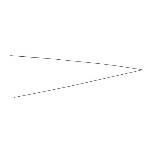     
                
                
    Câble double de tirette de chauffage pour Porsche 911 et 912 (1965-1973) - RS11902
