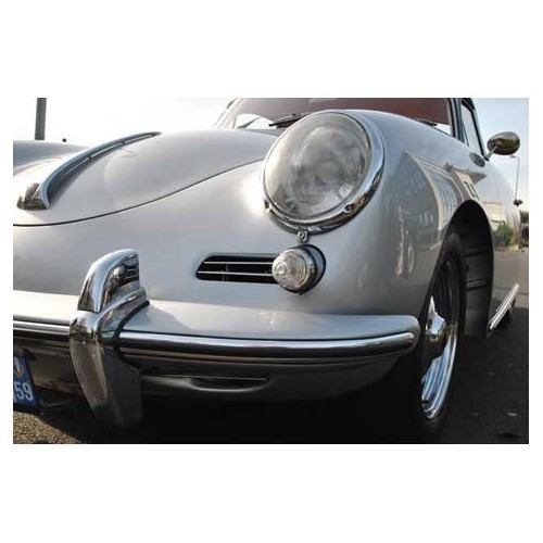  Front bumper guard for Porsche 356 B and C (1960-1965) - left side - RS12319-1 