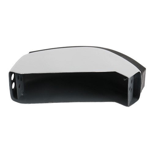  Chrome rear bumper buffer for Porsche 911 and 912 (1965-1973) - with rubber - RS12371-1 
