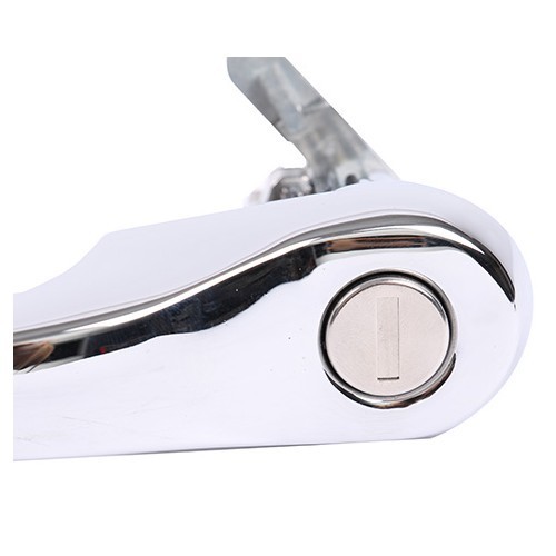 2 chrome-plated door handles for Porsche 911, 912 and 930 (1970-1989) - RS12641