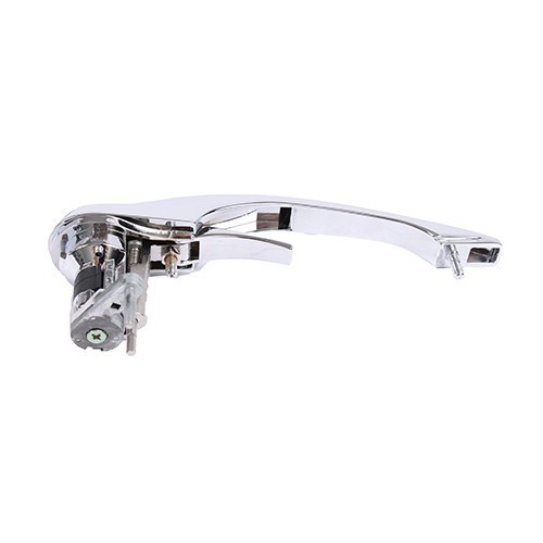 2 chrome-plated door handles for Porsche 911, 912 and 930 (1970-1989) - RS12641