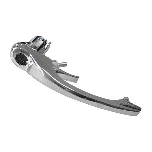  Chrome-plated door handle for Porsche 911, 912 and 930 (1970-1989) - left side - RS12642 