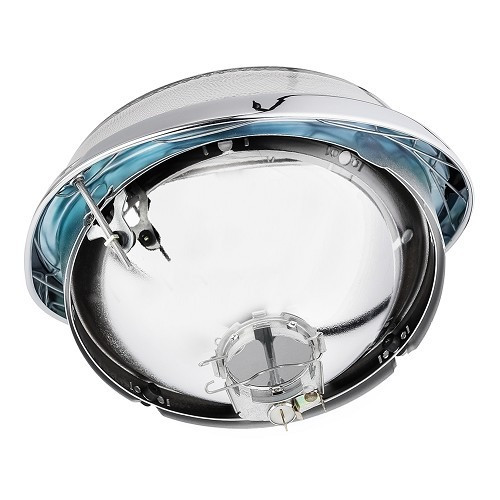  Guenine chrome-plated headlamp for Porsche 911, 930 and 912 (1965-1983) - RS12970-2 