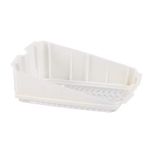 White fog light lens for Porsche 911 and 930 (1984-1989) - right-hand side - RS13008