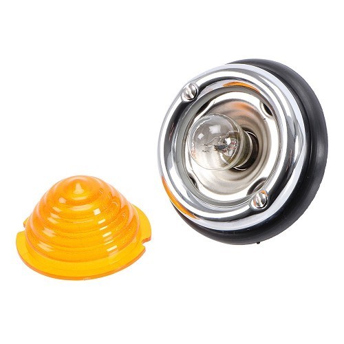     
                
                
    Complete front indicator for Porsche 356 (1950-1957) - orange - RS13029
