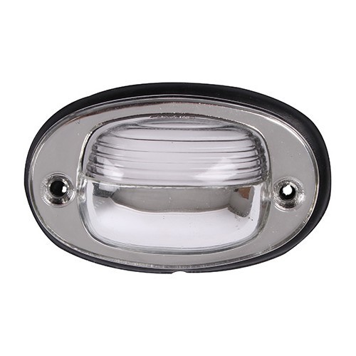     
                
                
    Number plate light lens and seal for Porsche 356 (1960-1965) - RS13126
