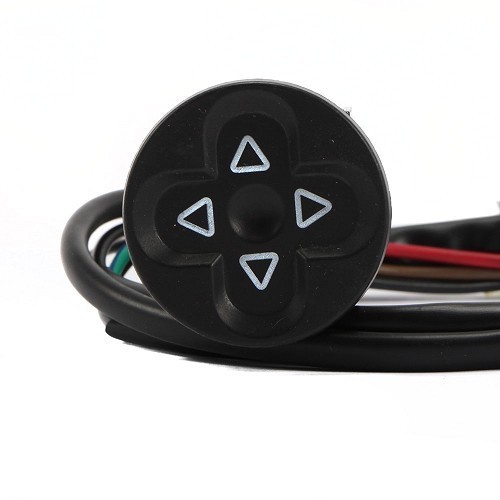 4-position seat longitudinal adjustment knob for Porsche 911, 964, 993, 944, 928 and 968 - RS13177