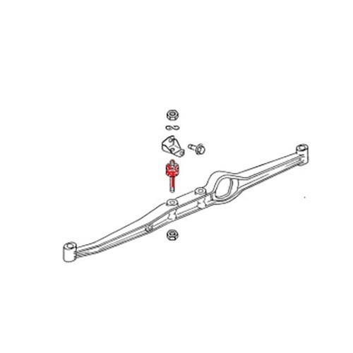 Silentbloc motore per Porsche 914 - RS13330