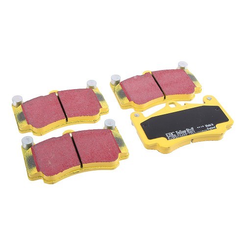  Yellow EBC front brake pads for Porsche 997-1/2 C2S, C4S and GTS - RS13503 