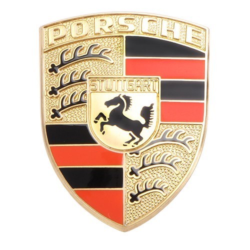 	
				
				
	Voorplaat logo voor Porsche 911 en 912 (1965-1973) - RS14247
