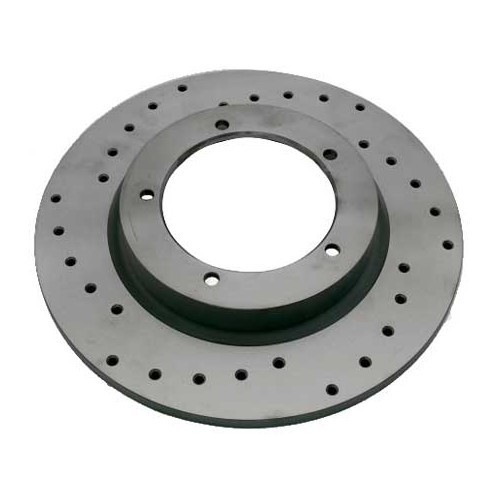     
                
                
    Front solid perforated Sport brake disc for Porsche 356 C and Carrera 2.0, left-hand side - RS14562
