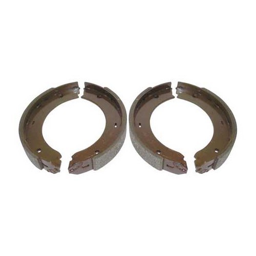  Set of 4 hand brake shoes for Porsche 944 phase 2 (1985-1991) - RS14834 