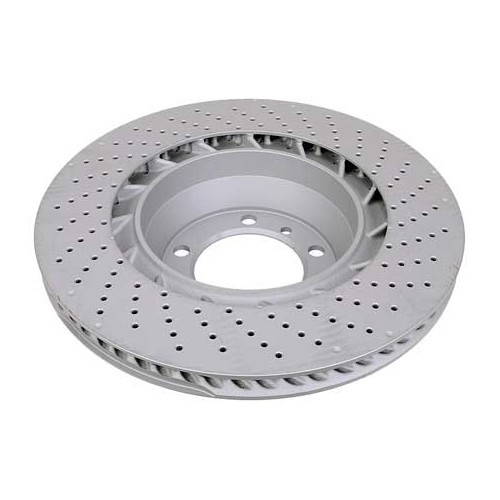 Zimmermann rear brake disc for Porsche 997 Turbo, GT2 & GT3 - left-hand side - RS15432