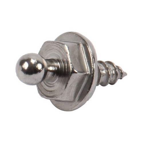  Tenax chrome-plated male stud - B4.2 x 10 - for Porsche 356 Cabriolet - RS16200-1 