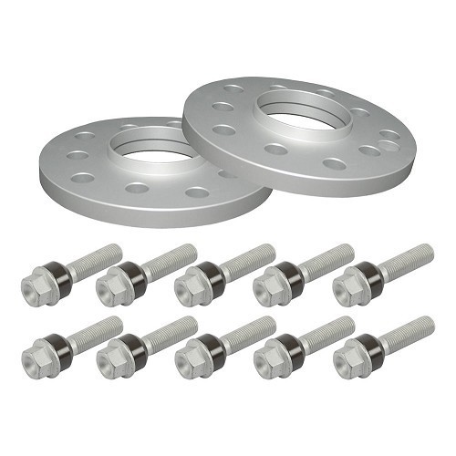 Kit of 2 axle extensions with nuts and bolts - thickness 14 mm - RS21196 