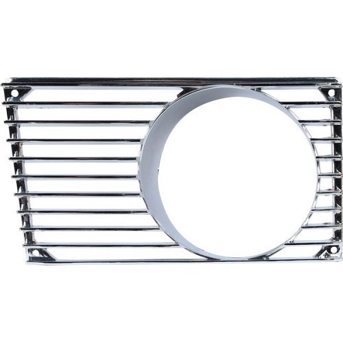     
                
                
    Grille chromée de phare pour Porsche 914 (1970-1976) - côté gauche - RS30101
