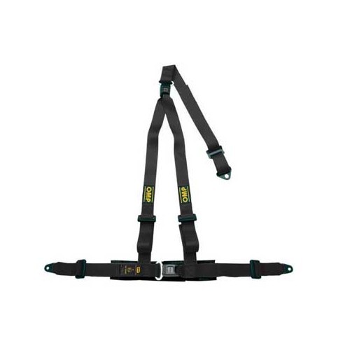  Black Strada 3 OMP safety harness - RS31001 