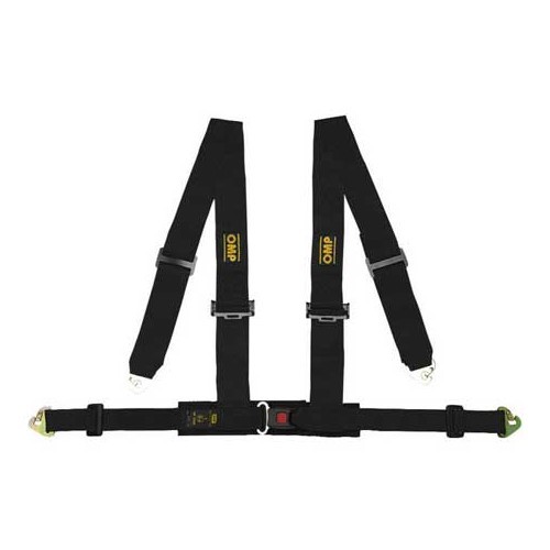  Black 4 M Racing OMP safety harness - RS31015 
