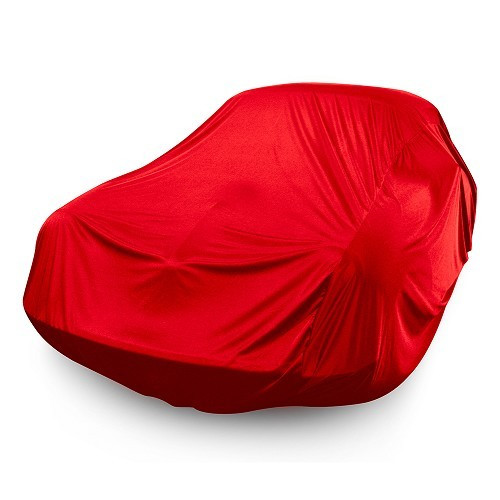  Semi-customised Coverlux indoor cover for Porsche 356 - Red - RS38002-2 