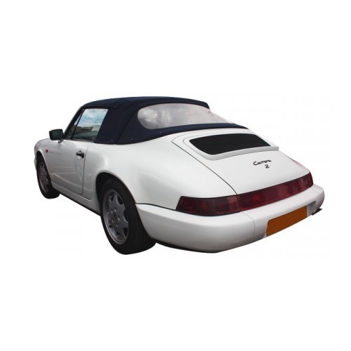 Complete black alpaca convertible top - Porsche 911 from 1986 to 1994 - RS50131-2 