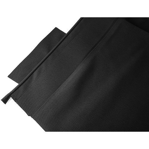  Complete black alpaca convertible top - Porsche 911 from 1986 to 1994 - RS50131-3 