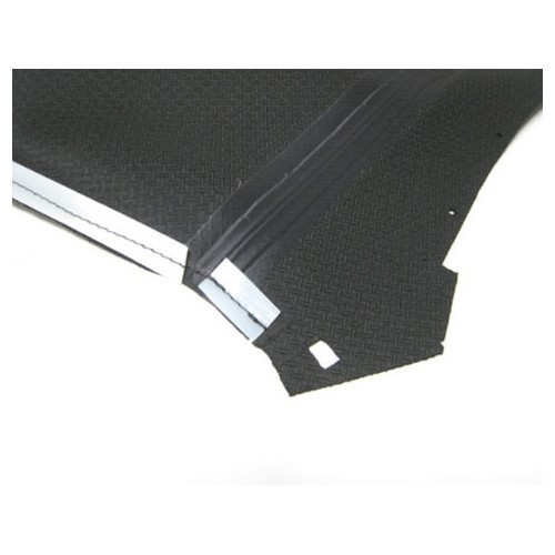 Alpaka-Verdeck für Porsche 996 Phase 2 und Turbo - Graphitgrau - RS50161