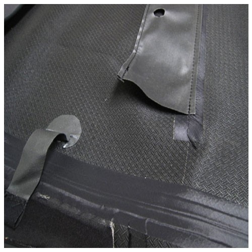 Alpaka-Verdeck für Porsche 996 Phase 2 und Turbo - Graphitgrau - RS50161