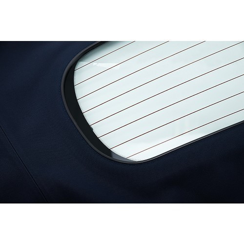  Capote completa blu in alpaca - Porsche 986 Boxster (1997-2002) - lunotto in vetro - RS50172-5 