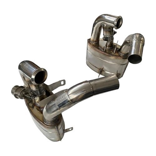  SCART valves exhaust silencers for Porsche 996-2 and GT3 - RS60011-2 