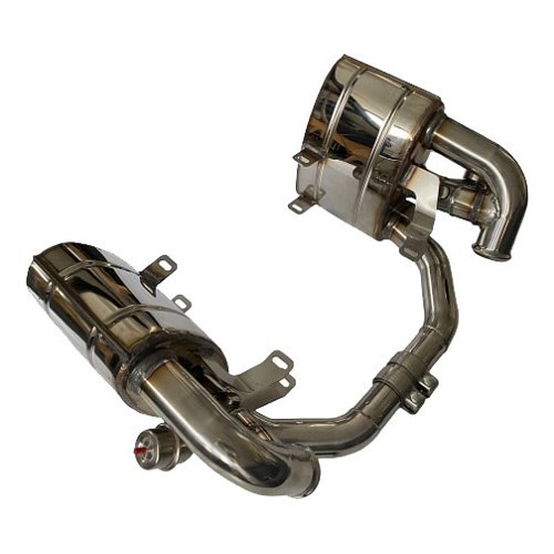  Silencieux d'échappement SCART à valves pour Porsche 996-2 et GT3 - RS60011 