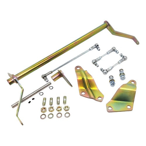     
                
                
    Kit tringlerie de commande de carburateurs Weber 40 et 46 IDA3C pour Porsche 911 et 914 - RS60021
