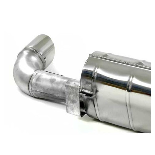 Silenziatore tipo Cup SCART a 2 uscite per Porsche 964 - RS60026