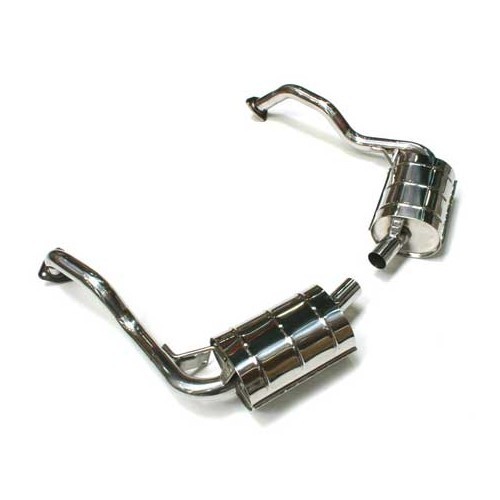  SCART Sport exhaust Ultima Recital for Porsche 987 Boxster phase 1 (2005-2008) - RS60059 