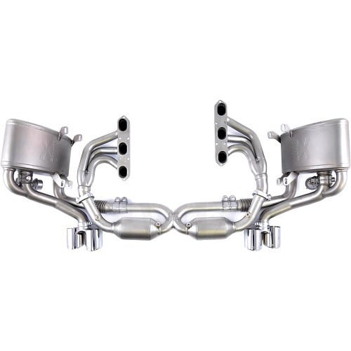  Complete EVOX exhaust system for Porsche 997-1 - RS60109-2 