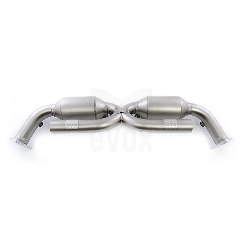  Stainless Steel EVOX SuperSport 200 Cells Catalytic Converter for a Porsche 997-1 - RS60117 