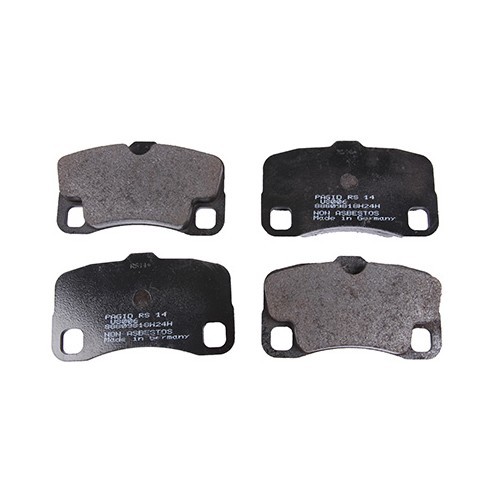  PAGID RS14 rear brake pads (black) for Porsche 997-2 C2 and C4 - RS62080 
