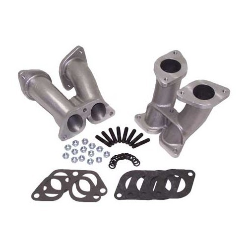  CSP intake pipe kit for assembly on Weber 40 IDF carburettors for Porsche 356 - RS63045 