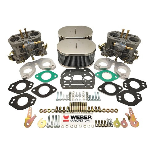     
                
                
    Kit de conversion WEBER 40 IDF pour Porsche 356 et 912 - RS63052
