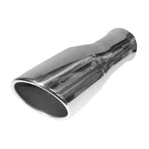  Stainless steel DANSK "sport" exhaust system for Porsche 911 type 964 Carrera (1989-1994) - single tailpipe - RS64043-5 