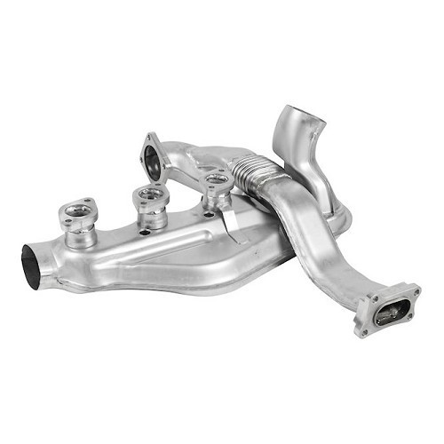 Sistema di scarico decatalizzato DANSK sport in acciaio inox per Porsche 911 tipo 964 Carrera (1989-1994) - terminale singolo - RS64045