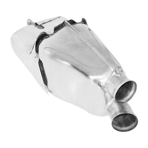 Sistema di scarico dopo gli scambiatori di calore in acciaio inox DANSK Ultrasport Tube Cup per Porsche 911 tipo 964 Carrera (1989-1994) - terminale singolo - RS64046