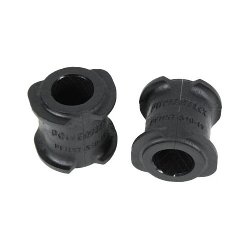     
                
                
    Satz von 2 Powerflex 19 mm Silentblocks des hinteren Stabilisators für Porsche 996 und 986 - RS65078
