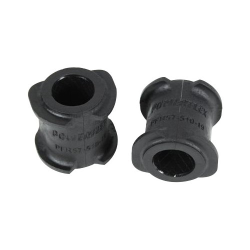  Set of Powerflex Black Series rear anti-roll bar bushes - 18.7 mm - for Porsche 996 and 986 - RS65158 