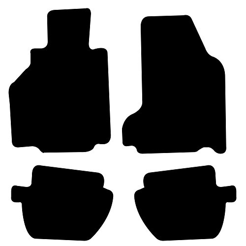     
                
                
    Tappetini per Porsche 996 Cabriolet con sistema audio Bose - Velours Haut de Gamme - Nero - RS67056
