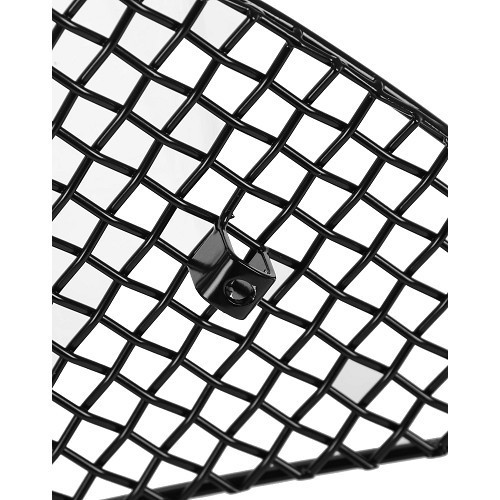 Complete set of black ZUNSPORT front grilles for Porsche Cayman S type 981 manual gearbox - without parking sensors - RS81001