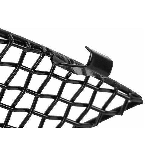 Complete set of black ZUNSPORT front grilles for Porsche Cayman GTS type 981 - without camera - RS81003