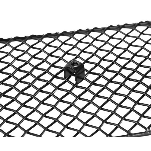 Complete set of black ZUNSPORT front grilles for Porsche Cayman type 981 - with parking sensors - RS81004