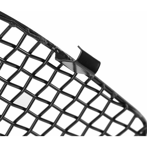 Complete set of black ZUNSPORT front grilles for Porsche Cayman S type 981 PDK gearbox - with parking sensors - RS81006