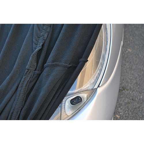 Telo Coverlux in jersey su misura per Porsche Boxster 981 - Nero - RS90760